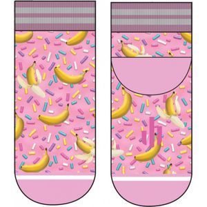 Sock My Sprinkle Banana- 36-38- naadloos- Moederdag cadeau - leuke sokken- vrolijke sokken