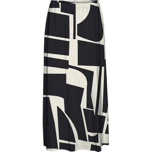 Vero Moda Easy Joy Maxi Slit Skirt WVN Black ZWART M