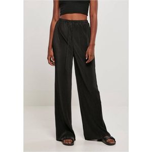 Urban Classics - Plisse Wijde broek - XL - Zwart