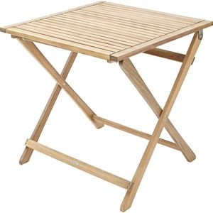 NATERIAL - tuintafel vierkant SOLIS - klaptafel voor 2 tot 4 personen - bistrotafel 70 x 70 cm - opklapbaar - balkontafel - bijzettafel - houten tafel - acacia