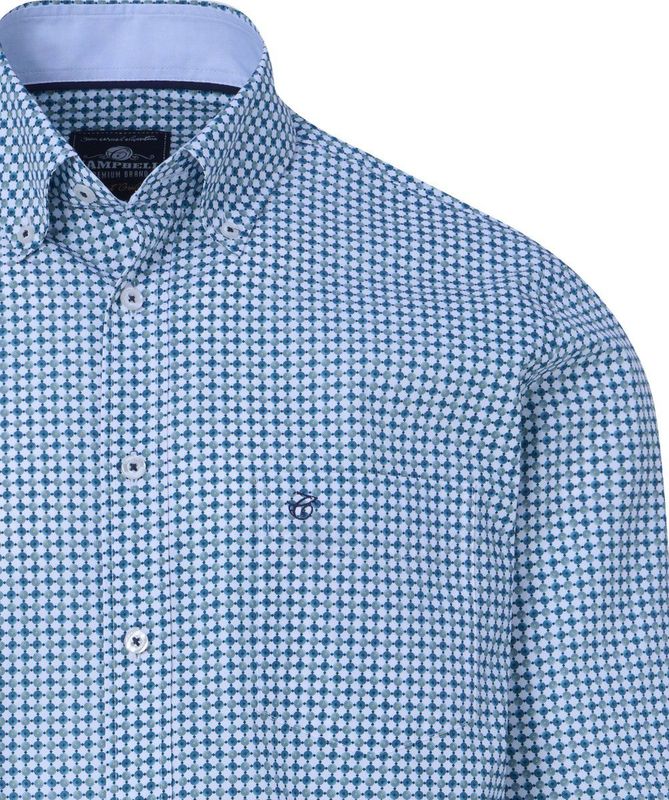 Campbell Casual Overhemd Heren