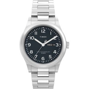 Timex Traditional TW2W14800 Horloge - Staal - Zilverkleurig - Ø 39 mm