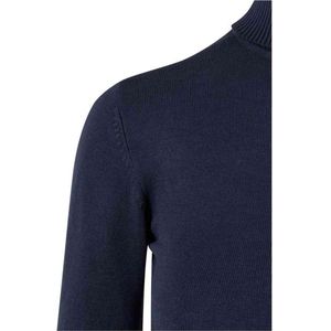 Urban Classics - Knitted Turtleneck Sweater/trui - M - Donkerblauw