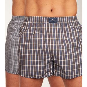 Tom Tailor Pure Cotton Woven 2P Heren boxershorts - Maat S