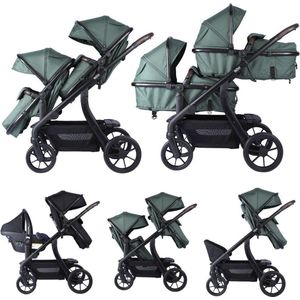 Novi Baby® Duo Premium Pacific Kinderwagen - Groen