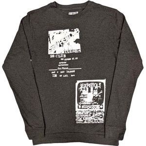 Sex Pistols - 100 Club Longsleeve shirt - L - Grijs