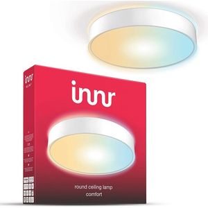 Innr Slimme Plafondlamp Ambiance White - werkt met Philips Hue* - Warmwit tot Helder Wit - Zigbee Smart Plafonniere - Dimbaar en Tunable