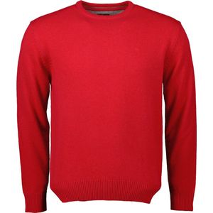 Jac Hensen Pullover - Modern Fit - Rood - 4XL Grote Maten