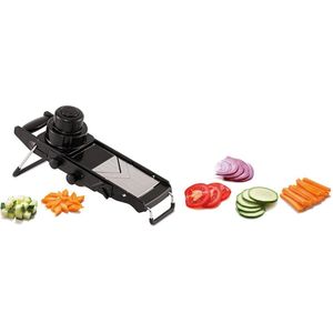 Mandoline, RVS/Zwart - Weis