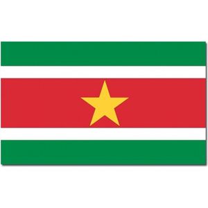 Luxe vlag van Suriname