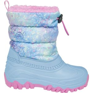 Playshoes - Snowboots - Pastel - Regenboog - Splash - Turquoise - Maat 32/33