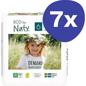 Naty Luierbroekjes: Maat 6 X-Large (16+ kg) (7x 18 stuks)