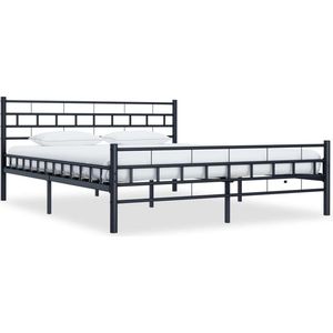 Medina Bedframe staal zwart 200x200 cm