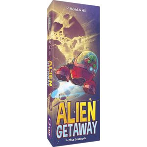 Alien Getaway - Kaartspel voor 1-4 spelers - Met tinnen speelfiguur