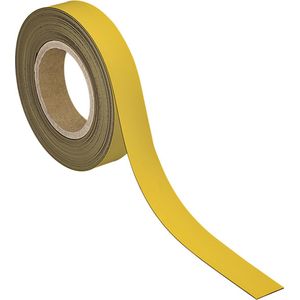 Magneetband maul schrijfbaar 10mx30mmx1mm geel | 1 stuk