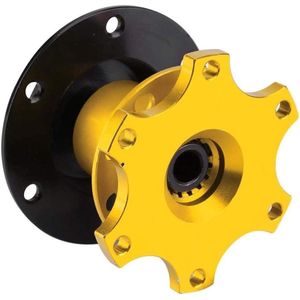 Stuurwielnaafadapter Quick Release Racing Adapter Snap Off Boss Kit 6-gaats Stuurwiel Hub Racing Adapter - Inclusief Accessoires