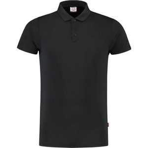 Tricorp 201001 Poloshirt Cooldry Bamboe Fitted - Zwart - Maat L