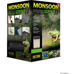 Exo Terra Monsoon Multi Ii - Beregeningspompen - 22x22x33 cm 8 - Zwart