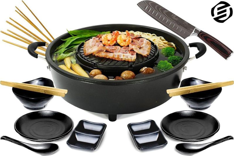 Equivera Hotpot - Hotpot Pan - Chinese Fondue - Chinese Hotpot - Hot Pot Pan Chinees