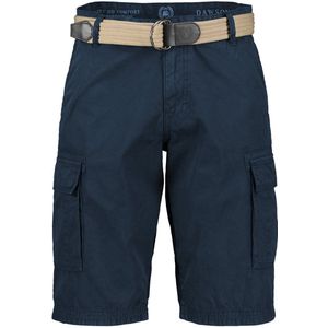 Lerros - Cargobermuda - Korte Broek - Blauw - Inclusief Riem