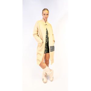 Beige vest - Queen Jas - Pufferjack - pufferjas - S De veelzijdigheid van een beige vest: de perfecte aanvulling op elke outfit