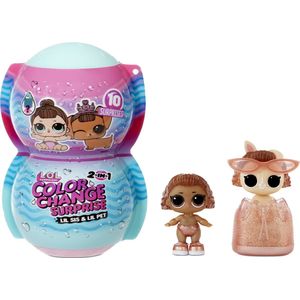 L.O.L. Surprise! 2-in-1 Me & My Lil Sis + Lil Pet Color Change - Minipoppen