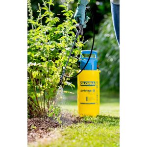 5 Plus Drukspuit, Tuinspuit, 5 L Vulinhoud, Voor Het Aanbrengen Van Azijnzuur, Zuurbestendig, 0,4 M Verlenglans