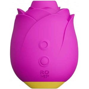 Romp Suction - Clitorisvibrator - Roze - In de Vorm van een Roos