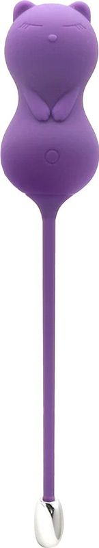 Emojibator Kitty Cat Kegel Vibrator – Sex Toys en Vibrators voor Vrouwen - Clitoris Stimulator - 30 Vibratiemodi - Waterdicht en op Afstand Bestuurbaar - Medische Siliconen en USB-oplaadbaar