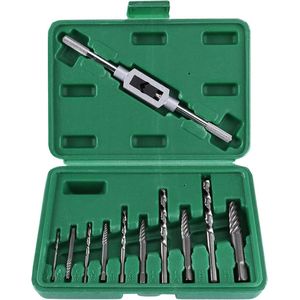Schroeftrekkers bouten - Set van 11 stuks voor beschadigde en gebroken bouten - M3-M12 met boren .