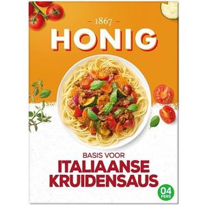 Honig Mix voor italiaanse kruidensaus 12 pakjes x 68 gram
