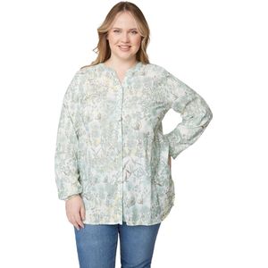 Ciso lange blouse lichtgroen 50