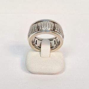 Witgouden ring - ROOS 007R49W18 - 18 karaat - diamant - sale Juwelier Verlinden St. Hubert - van €4190,= voor €2499,=