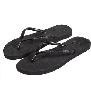 XQ - Teenslippers Dames - Glitter - Zwart - Flip Flops dames