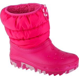 Crocs Classic Neo Puff Boot Kids 207684-6X0, voor meisje, Roze, Sneeuw laarzen,Laarzen, maat: 29/30