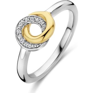 TI SENTO Ring 12142ZY - Zilveren dames ring - Maat 54