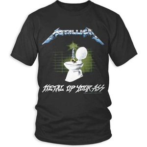 Metallica - Metal Up Your Ass Heren T-shirt - L - Zwart