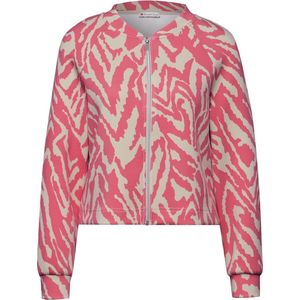 Street One - A322599 - printed silk look jacket