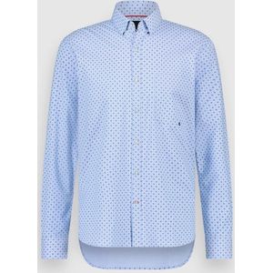 Twinlife Heren Vigo - Overhemden - Wasbaar - Ademend - Blauw - S