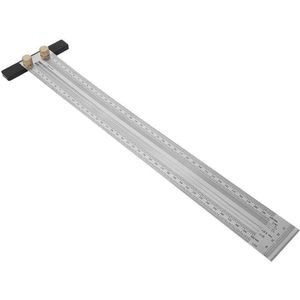 Contetn in html T-type aanscheur markerings T regel markeerlijnliniaal timmermansgereedschap voor houtbewerking markeringsgereedschap (400 mm liniaal A) - koop online .