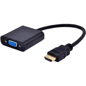 HDMI naar VGA adapter verguld 0,15 meter