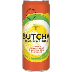 Butcha - Ginger Lemongrass - Blik - 12x 25cl