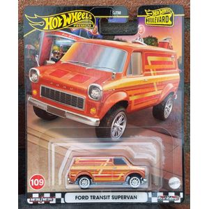 Hot Wheels Boulevard HRT76 Ford Transit Supervan speelgoedvoertuig