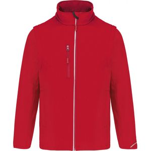 SportJas Unisex XS Proact Lange mouw Sporty Red 95% Polyester, 5% Elasthan