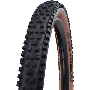 Schwalbe Vouwband Nobby Nic - Performance - MTB - 29 inch - Addix 29x2.40 - E-50 vouwband - Zwart/Bruin