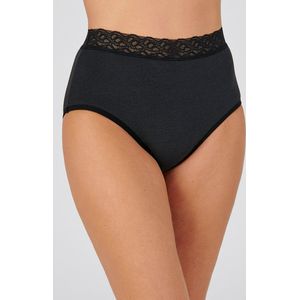 Damart - Slip midi absorberend Confidence by Damart - Dames - Zwart - 50