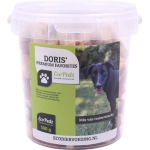 EcoPedz Doris' Favorites Mix van trainersnacks 500 gram - zachte beloningssnoepjes voor honden van alle leeftijden