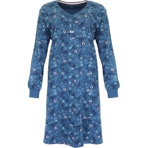 Tenderness Dames Nachthemd - Blauw - Maat XL