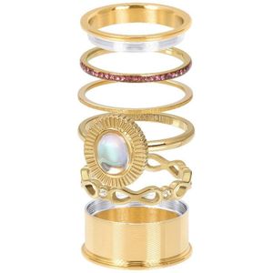 iXXXi Jewelry-Dahlia Divine-Goudkleurig-Dames Ring