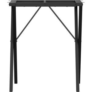 vidaXL - Eettafelpoten - X-frame - 60x40x73 - cm - gietijzer